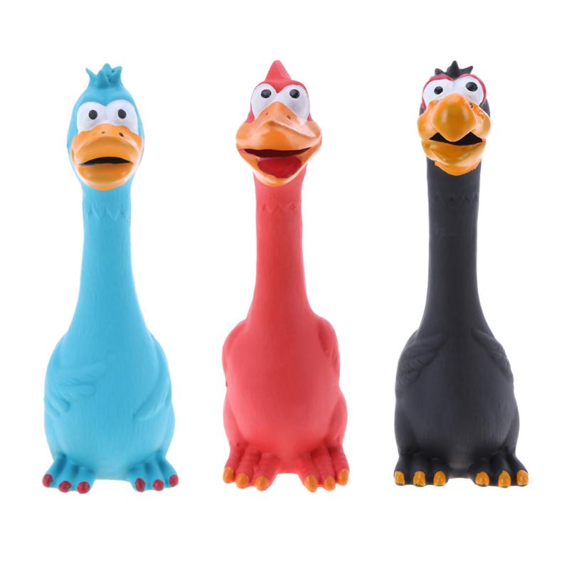 Screaming Chicken Dog Toy